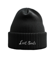 Load image into Gallery viewer, Black Beanie Lost Souls Beanie (coming Soon).
